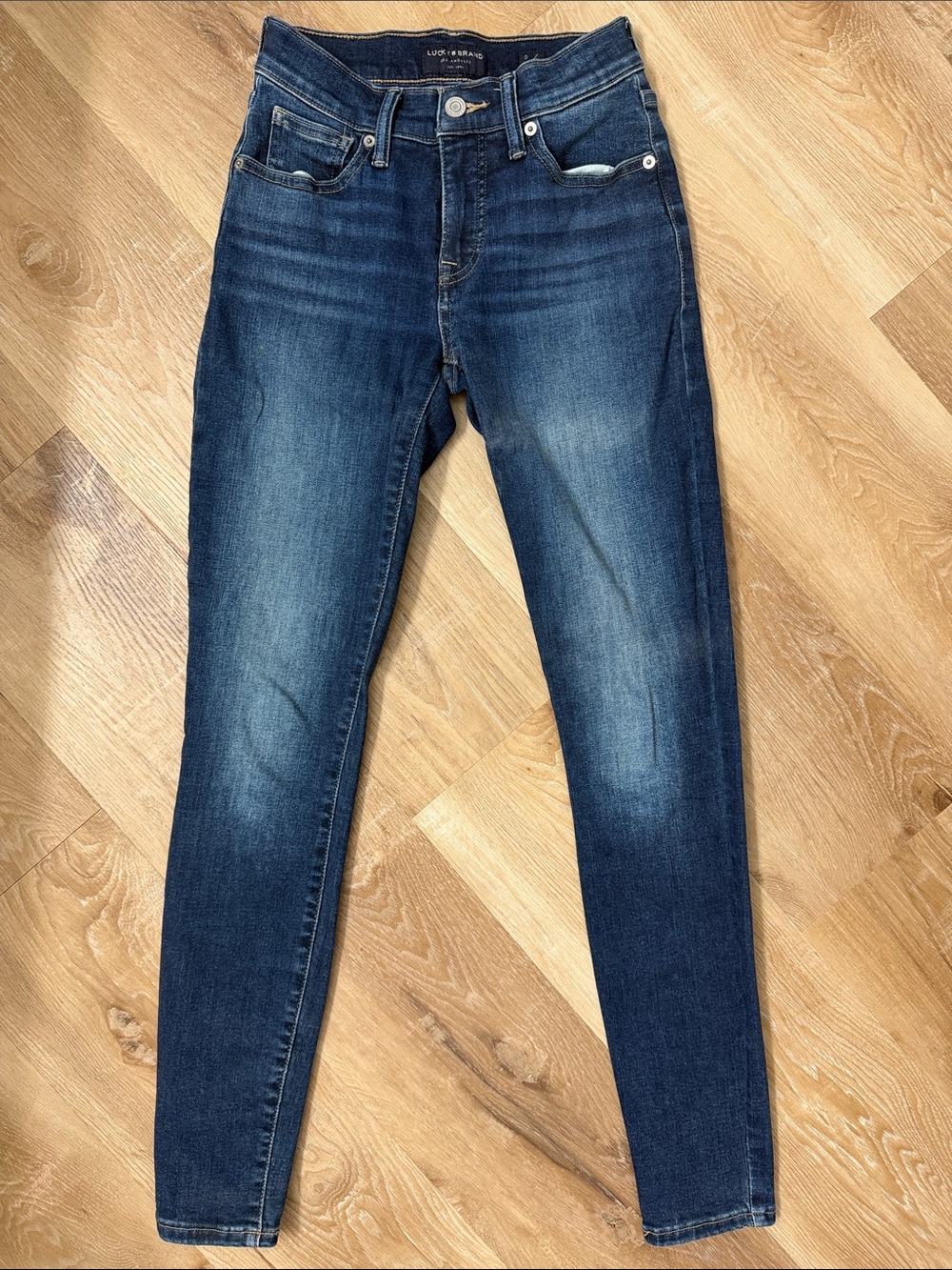 Lucky Brand Dark Indigo Skinny Jeans